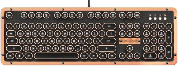 Azio retro classic keyboard