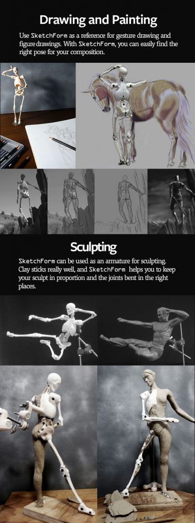 Image from SketchForm: The Next Generation Artist's Model