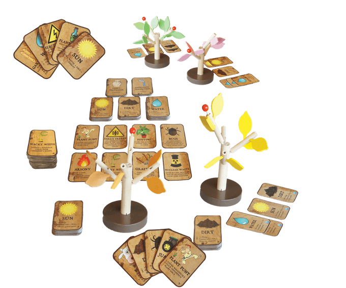 Image from Become a Crazed Arborist with Stumped: a Deck Building Game
