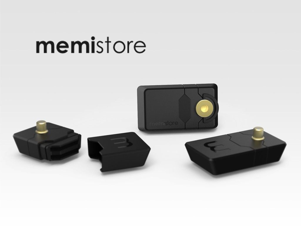 Image from Memistore - Camera Mounted Memory Card Holder