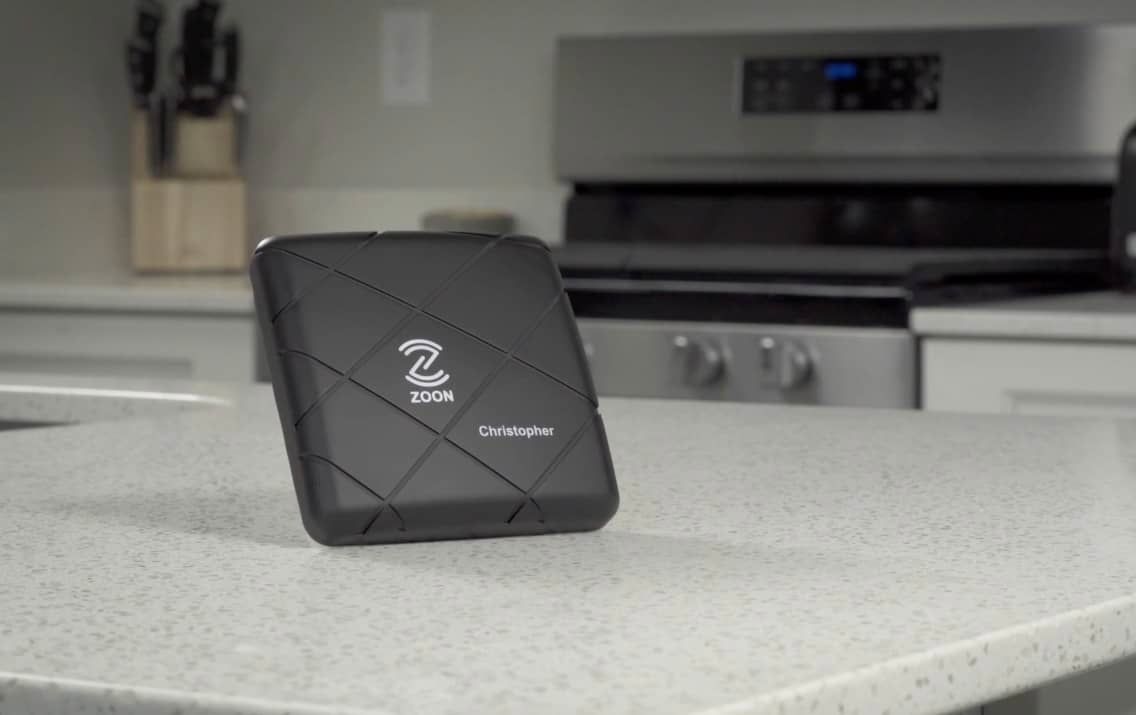 Zoon Wireless Charger Works Through Solid Objects