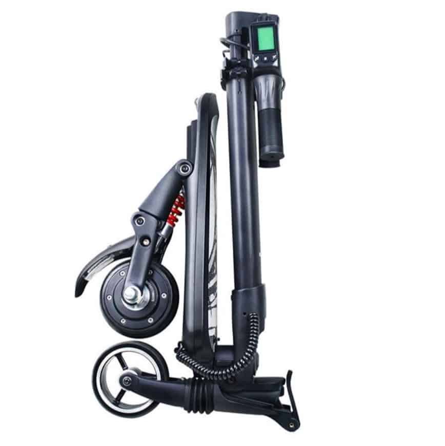 Image from The MiniFalcon Electric Scooter Fits in a Backpack