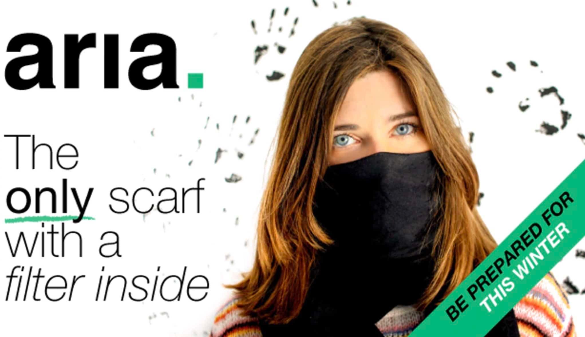 Protect Your Lungs With This Nanofilter Scarf