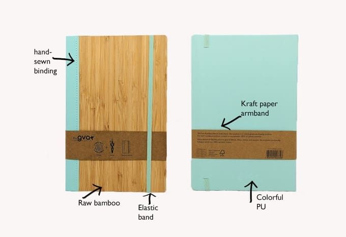 gva bamboo notebook features