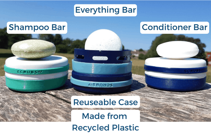 Image from Stay Clean With These Zero Waste Shampoo Bars and Reusable Case