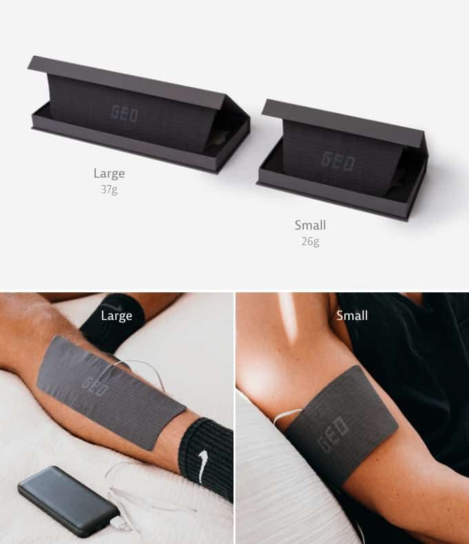 Image from GEO Portable Infrared Heating Pad
