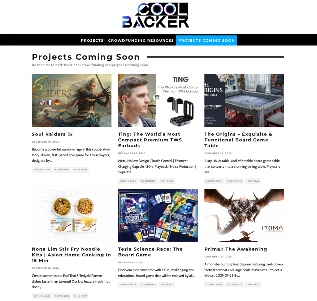 Image from How to Promote Your Kickstarter Pre-Launch Page