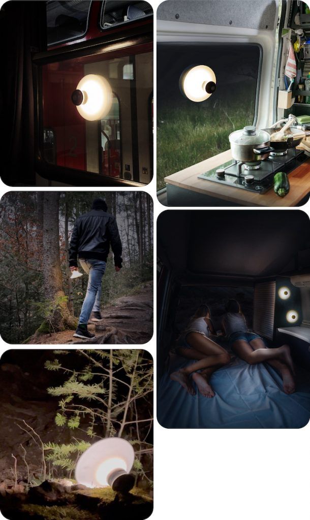 Image from Neozoon - The Portable Suction Cup Lamp