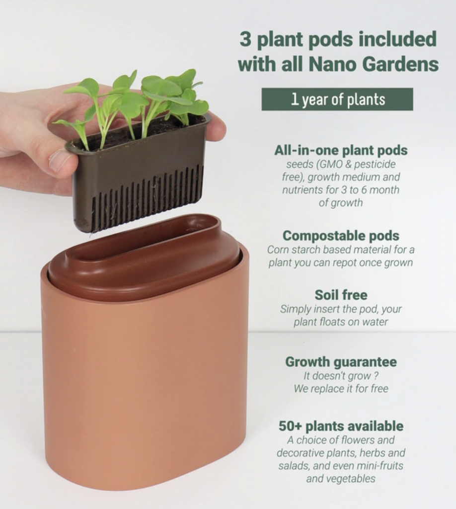 Image from Nano Garden - The Easiest Way to Grow Plants at Home