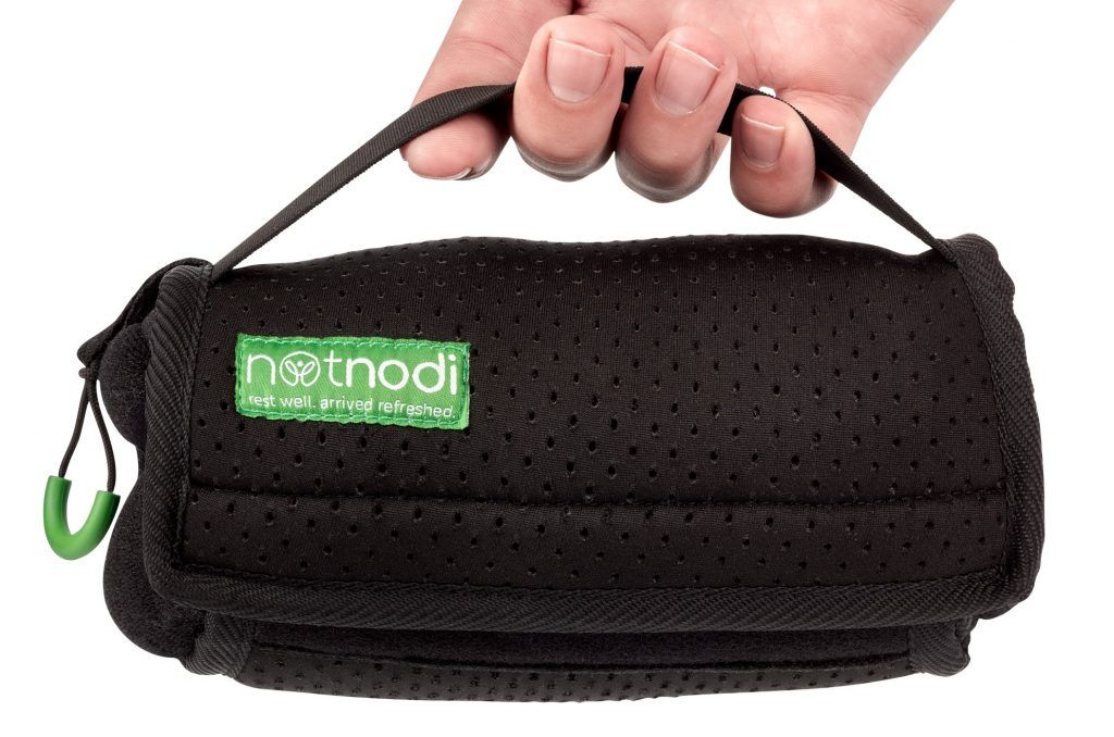 Image from NotNodi - The Travel Pillow that Finally Ends Sore Necks