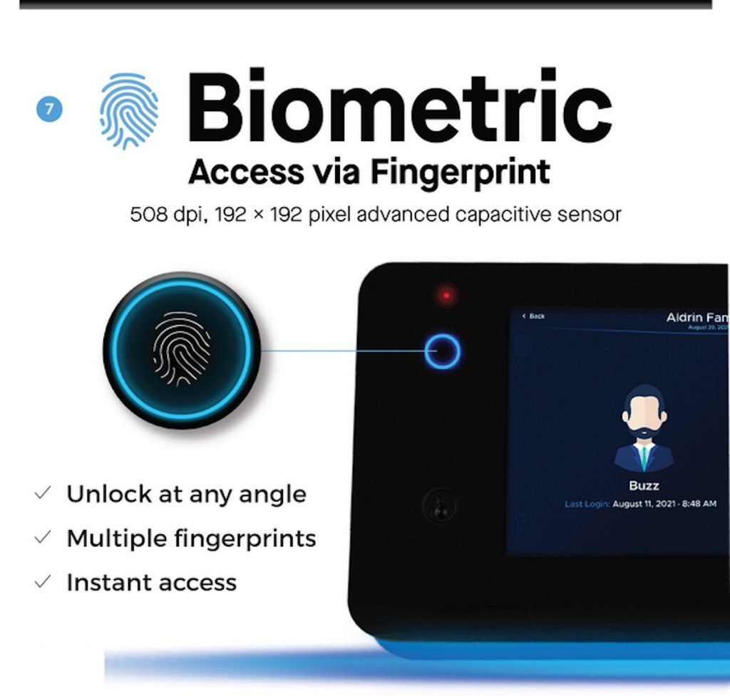 Image from The Space Safe - A Modern Smart Safe for the Future