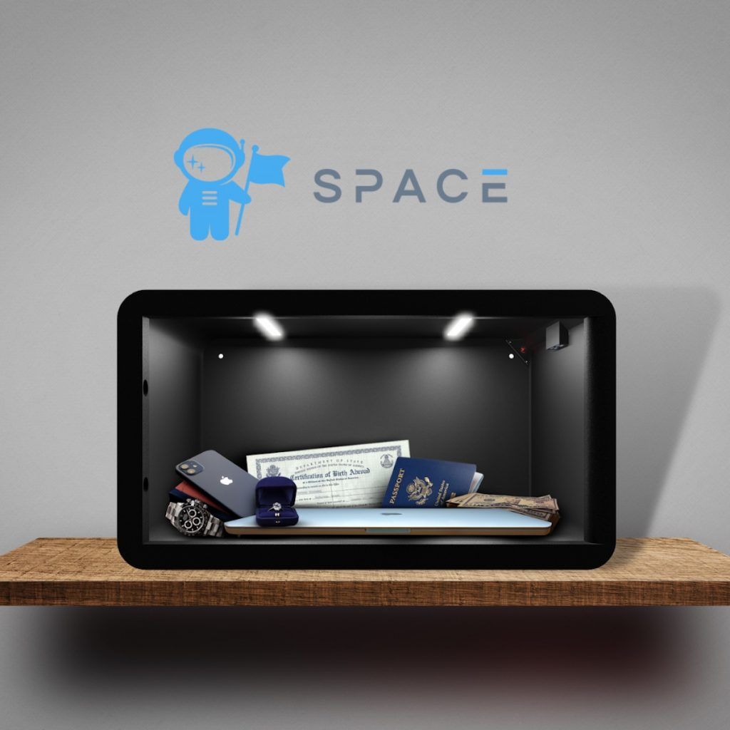 Image from The Space Safe - A Modern Smart Safe for the Future