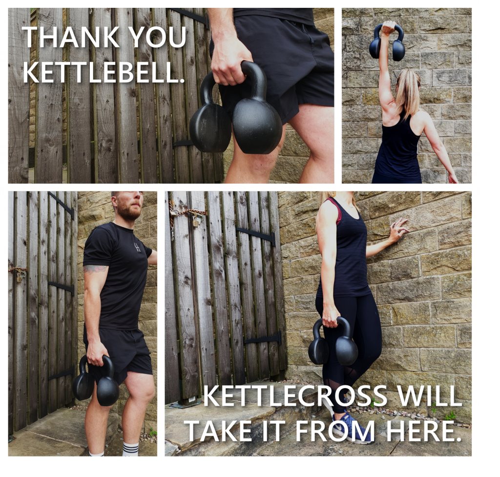 Image from Kettlecross - The Next Evolution of the Kettlebell