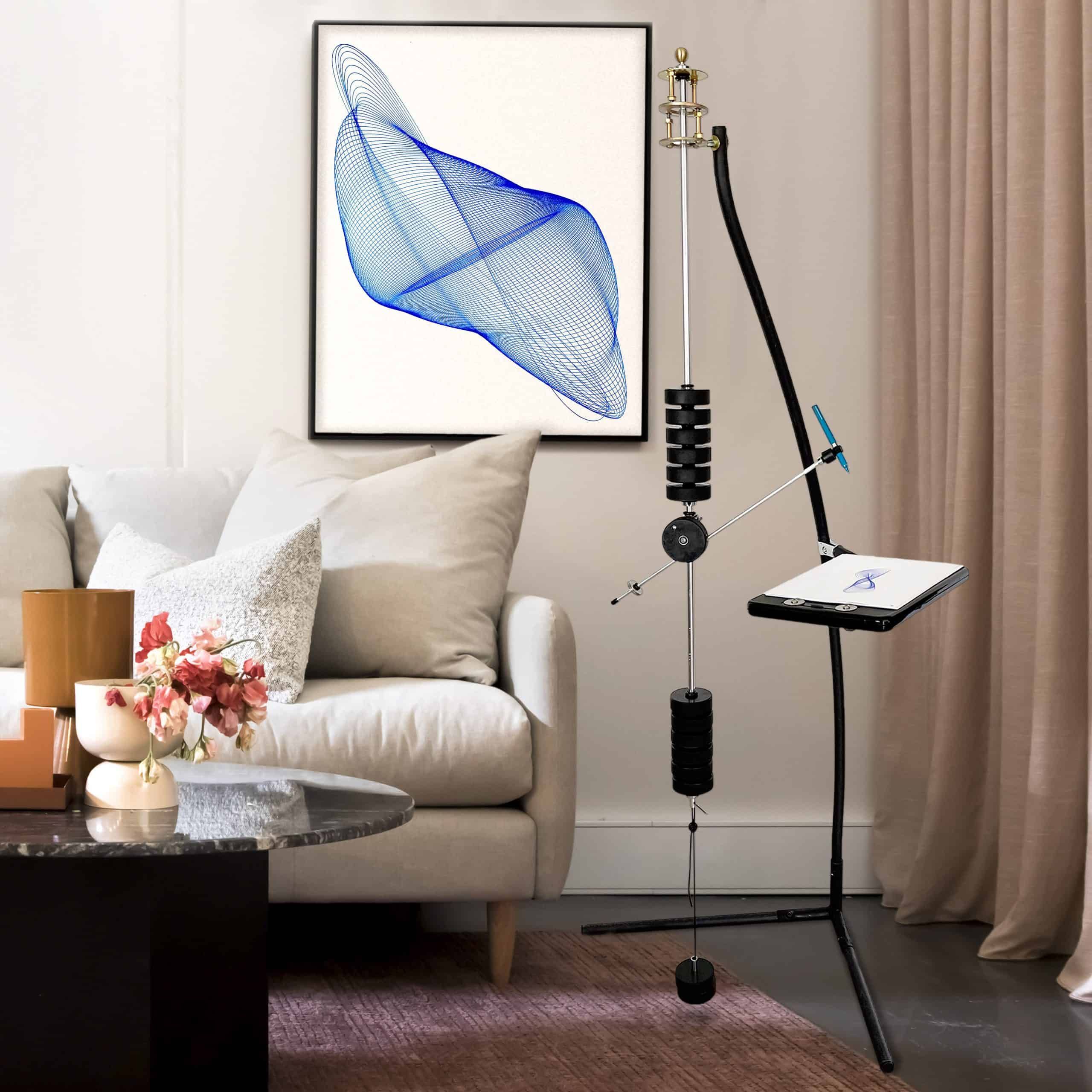 Penduloz - The Gravity-Powered Geometric Drawing Machine