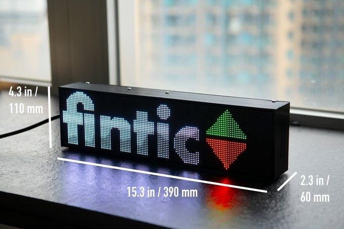 Image from Fintic is an All-in-One Home Stock Ticker and More