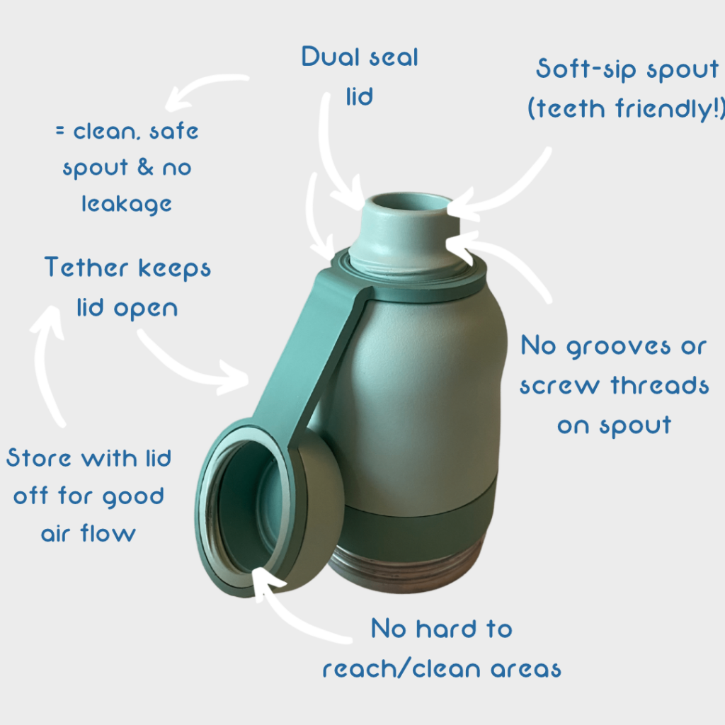 Image from Breakbottle - The Ingenious Twist-Open Water Bottle