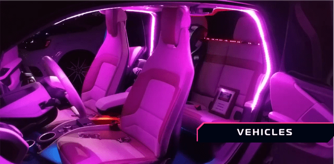 Image from ViVi II Music Reactive Light Show System