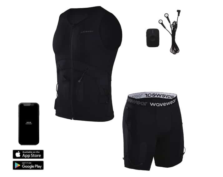 Image from ElecSuit Haptic Bodysuit for Fitness and VR Gaming