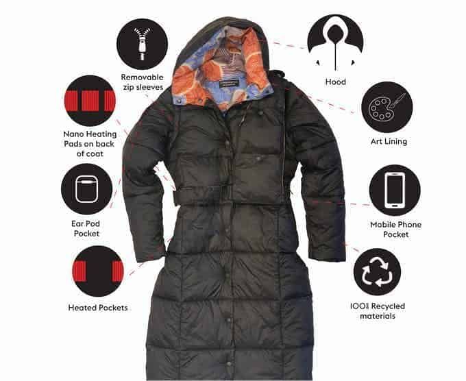 Image from Embrace Winter With This Heated 2-in-1 Puffer Coat
