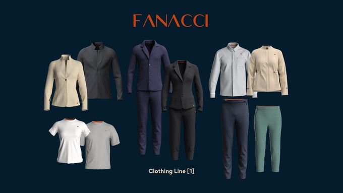 Image from Fanacci Thoughtfully Engineered  Clothing Collection
