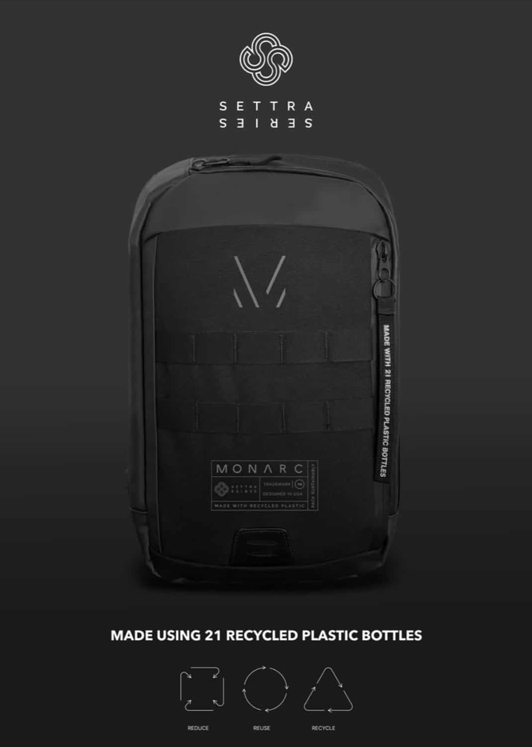 Image from Monarc Plastic Negative Settra Sling and Wallet