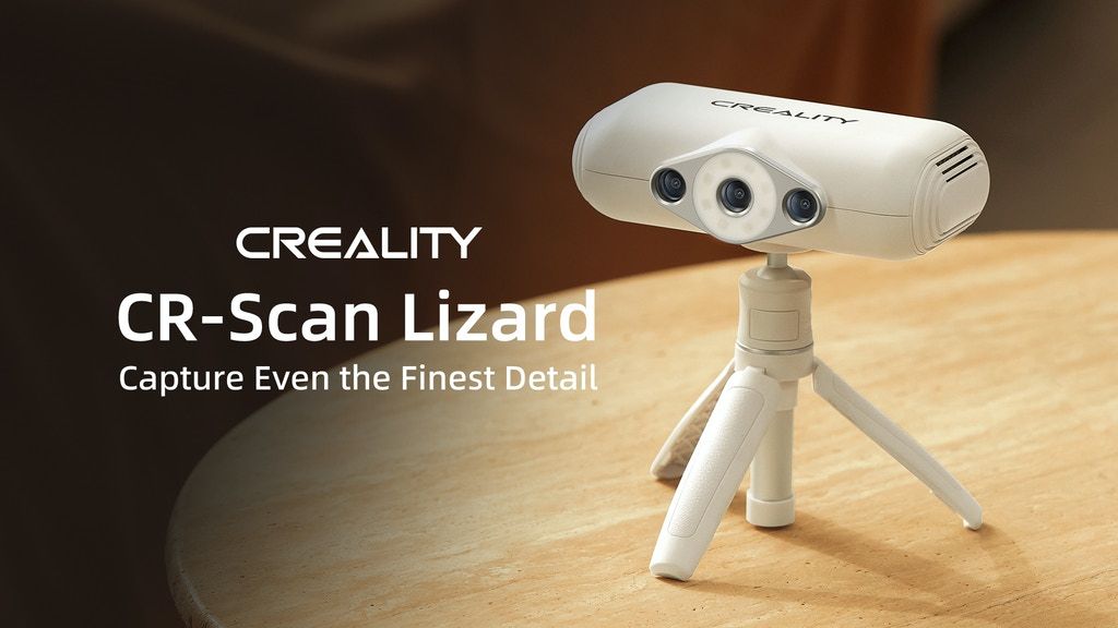 Creality CR-Scan Lizard Can Convert Anything into a 3D Model
