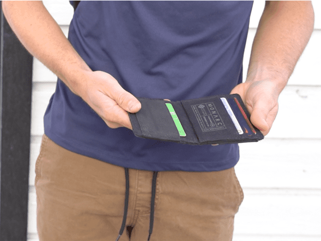 Image from Monarc Plastic Negative Settra Sling and Wallet