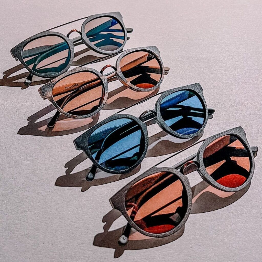 Image from Biodegradable Sunglasses Made From Cotton & Wood