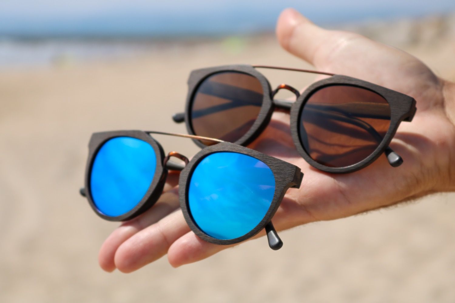 Image from Biodegradable Sunglasses Made From Cotton & Wood
