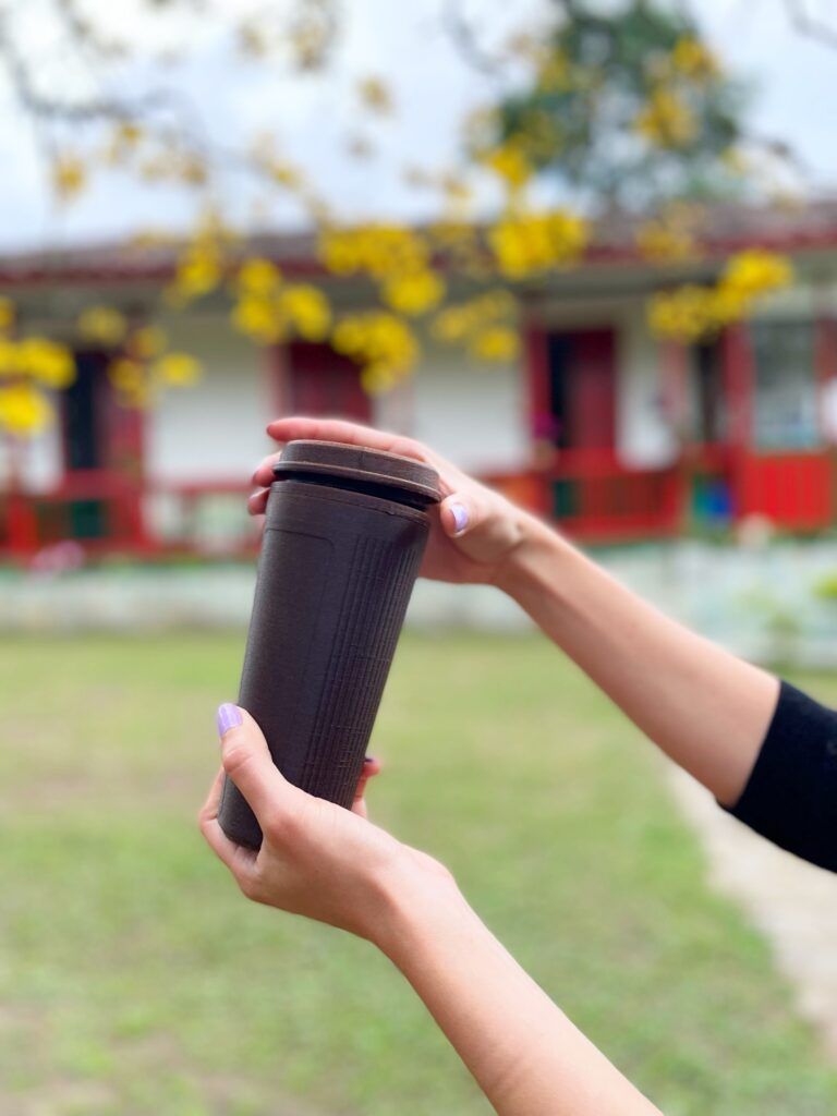 Image from Meet the Reusable Coffee Cup Made From Coffee