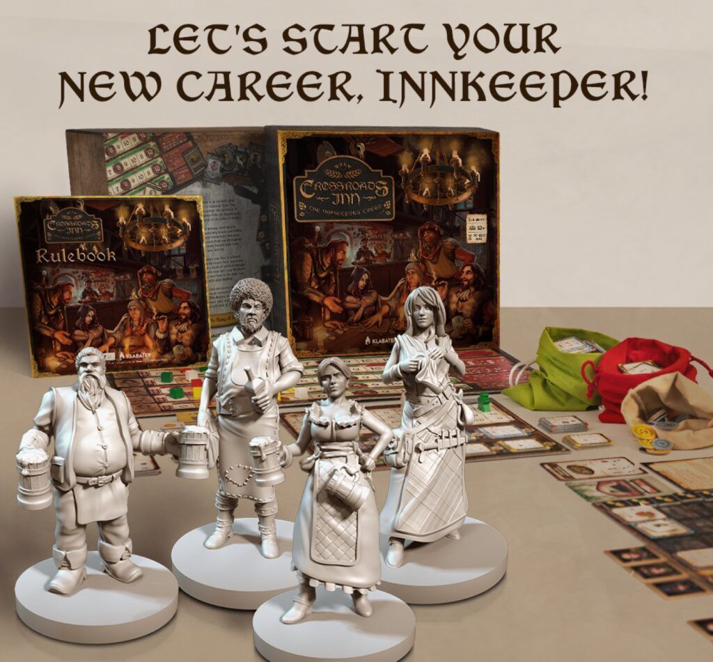 Image from Crossroads Inn: The Innkeeper's Creed Board Game