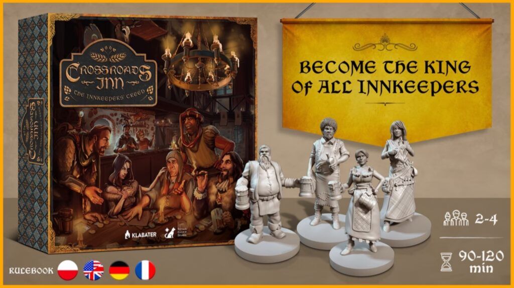 Image from Crossroads Inn: The Innkeeper's Creed Board Game