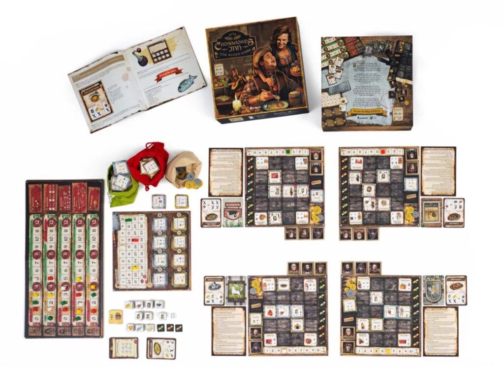 Image from Crossroads Inn: The Innkeeper's Creed Board Game