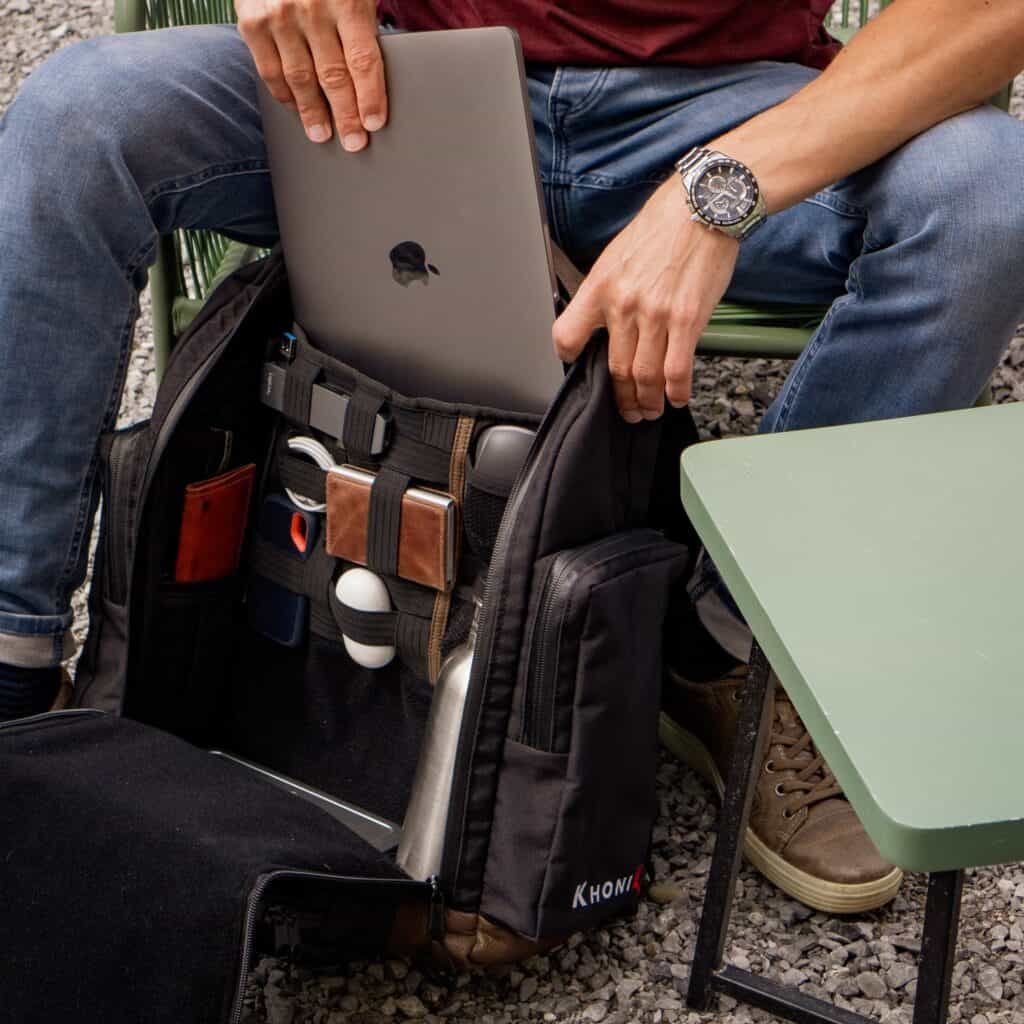 Image from KHONI - The Modular, Adaptable Backpack Made in Europe