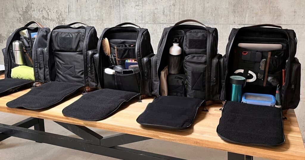 Image from KHONI - The Modular, Adaptable Backpack Made in Europe