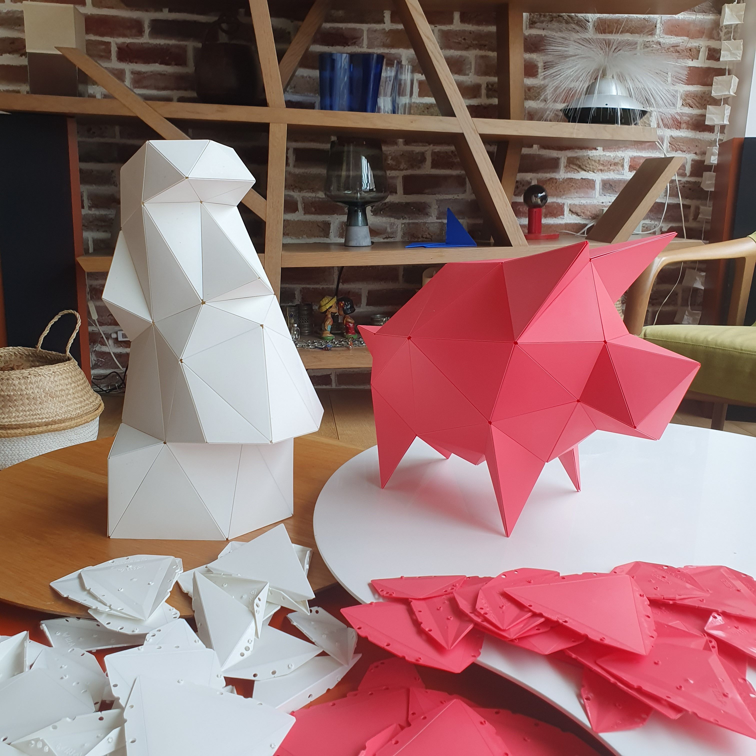 CARAPACES: First DIY Origami Sculpture 3D Puzzle Game