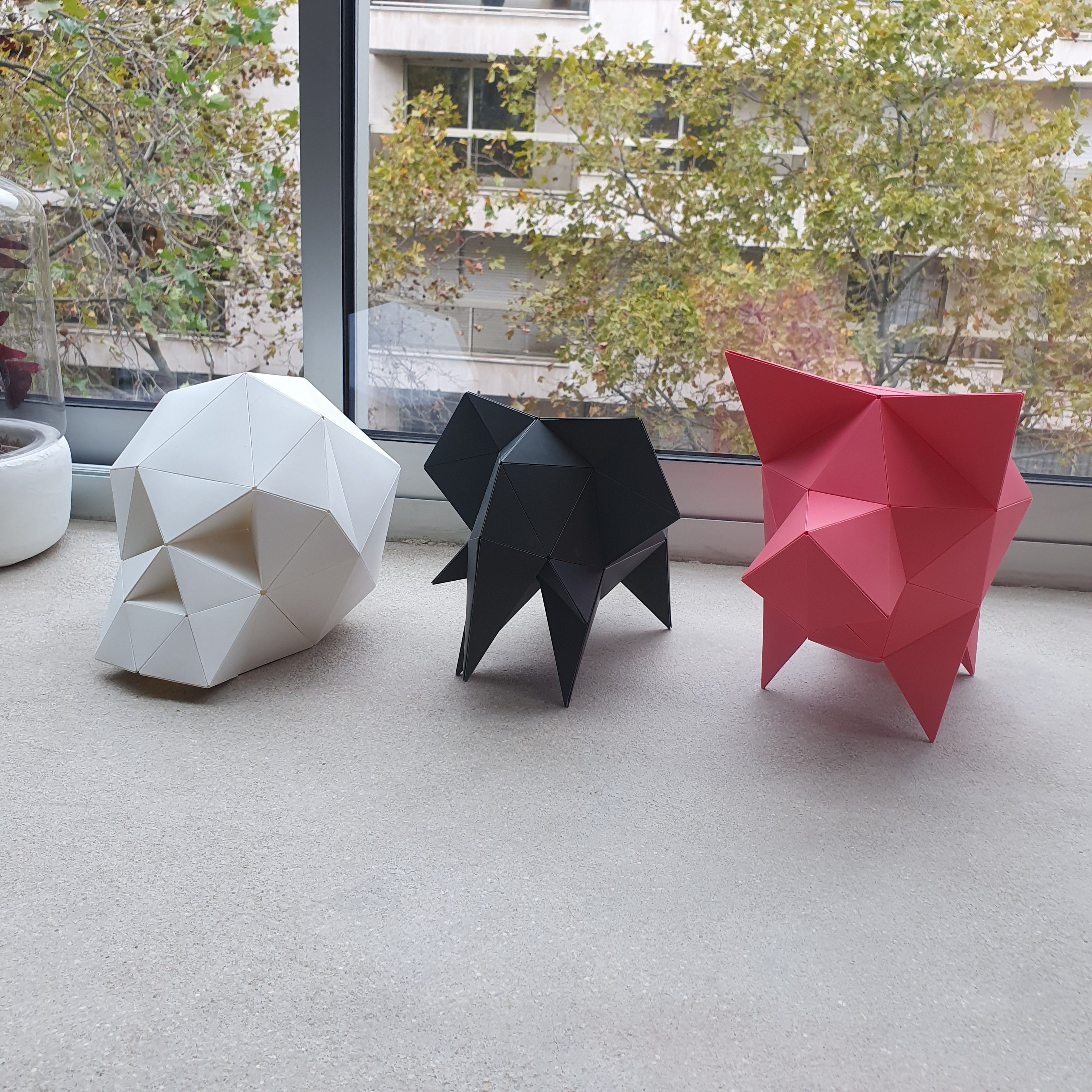 Image from CARAPACES: First DIY Origami Sculpture 3D Puzzle Game