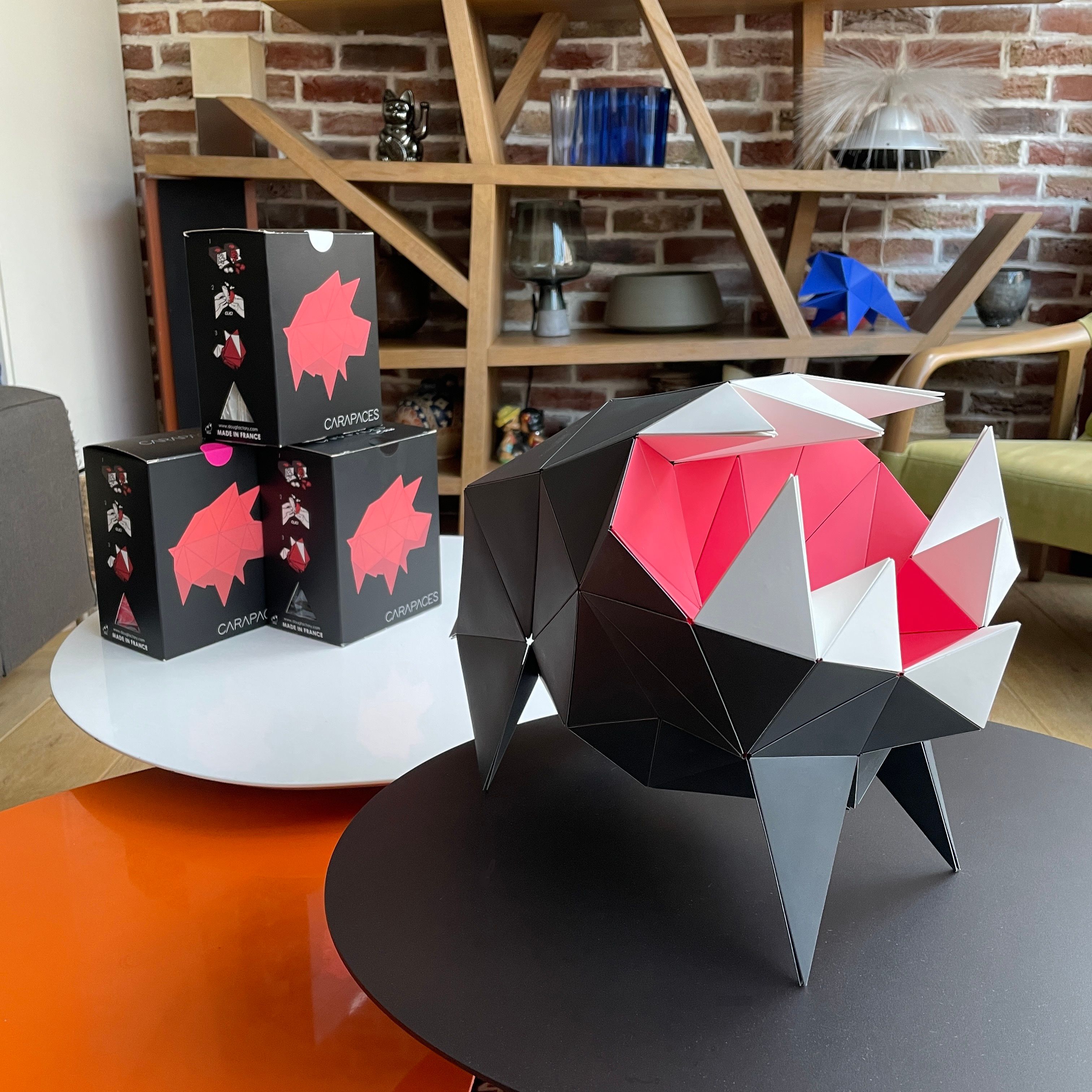 Image from CARAPACES: First DIY Origami Sculpture 3D Puzzle Game