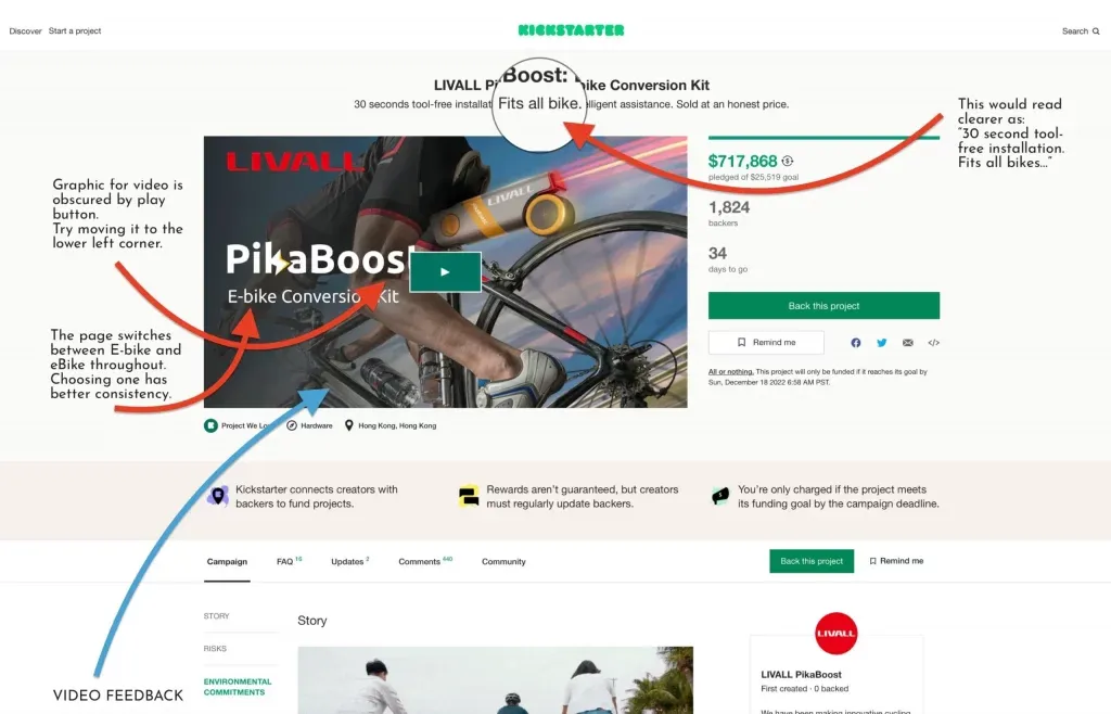 Image from 5 Tips for Optimizing Your Crowdfunding Page