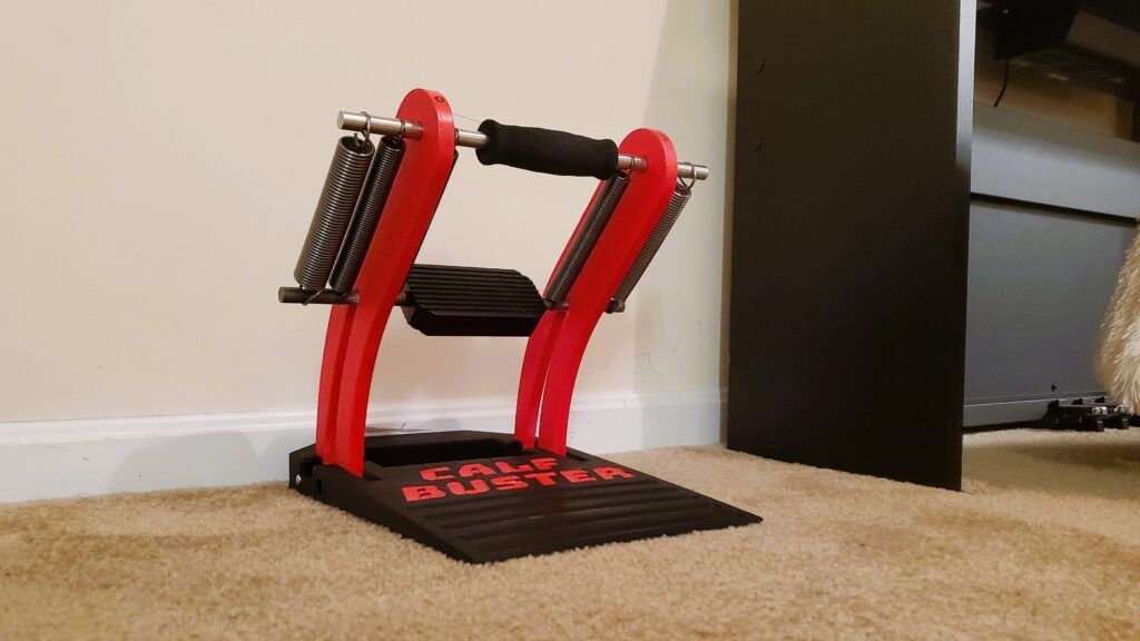 Image from Calf Buster: Stronger, Bigger Calf Muscles. Anytime. Anywhere