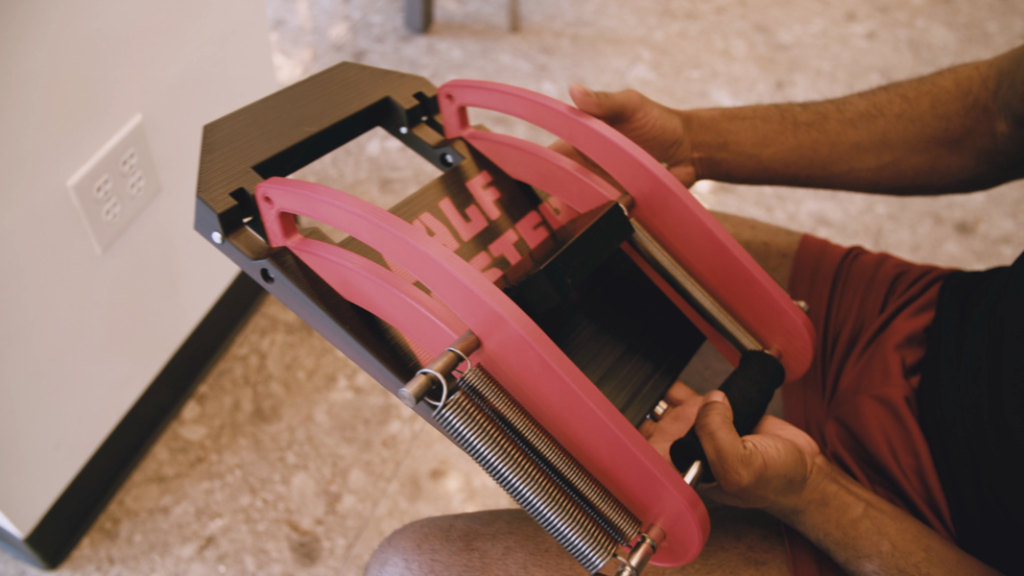 Image from Calf Buster: Stronger, Bigger Calf Muscles. Anytime. Anywhere