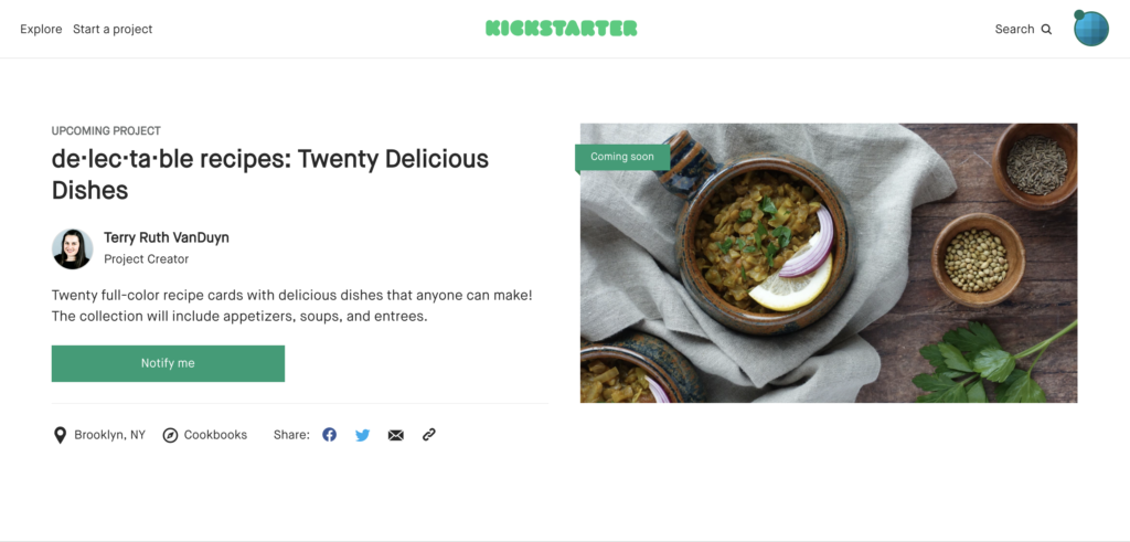 Image from How to Promote Your Kickstarter Pre-Launch Page