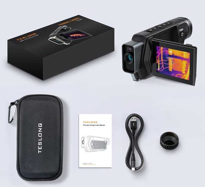 Image from Teslong TTS300 Infrared Thermal Camera