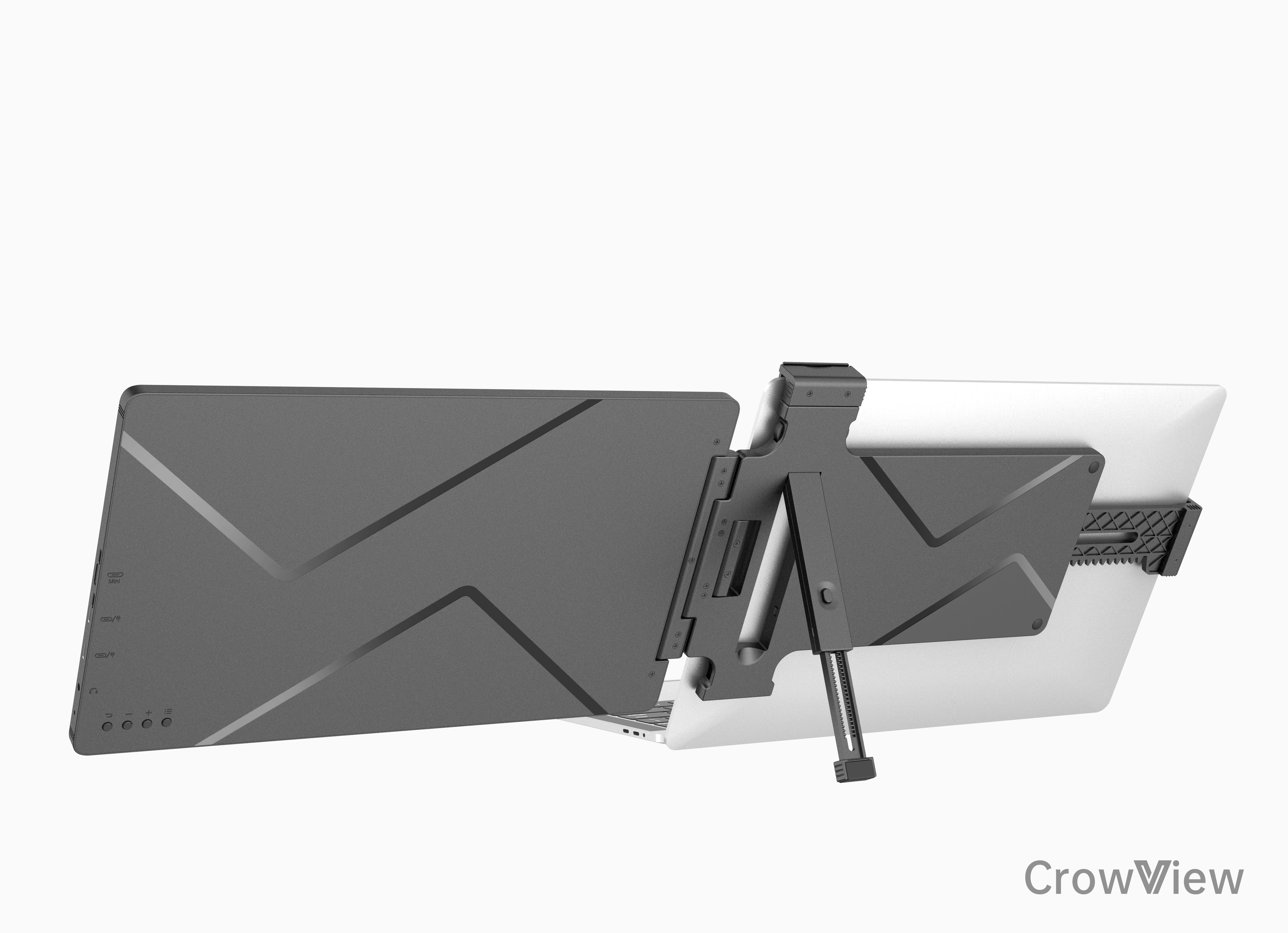 Image from CrowView: Elevating Productivity and Work Efficiency with the Ultimate 14'' Portable Ultralight Dual Monitor