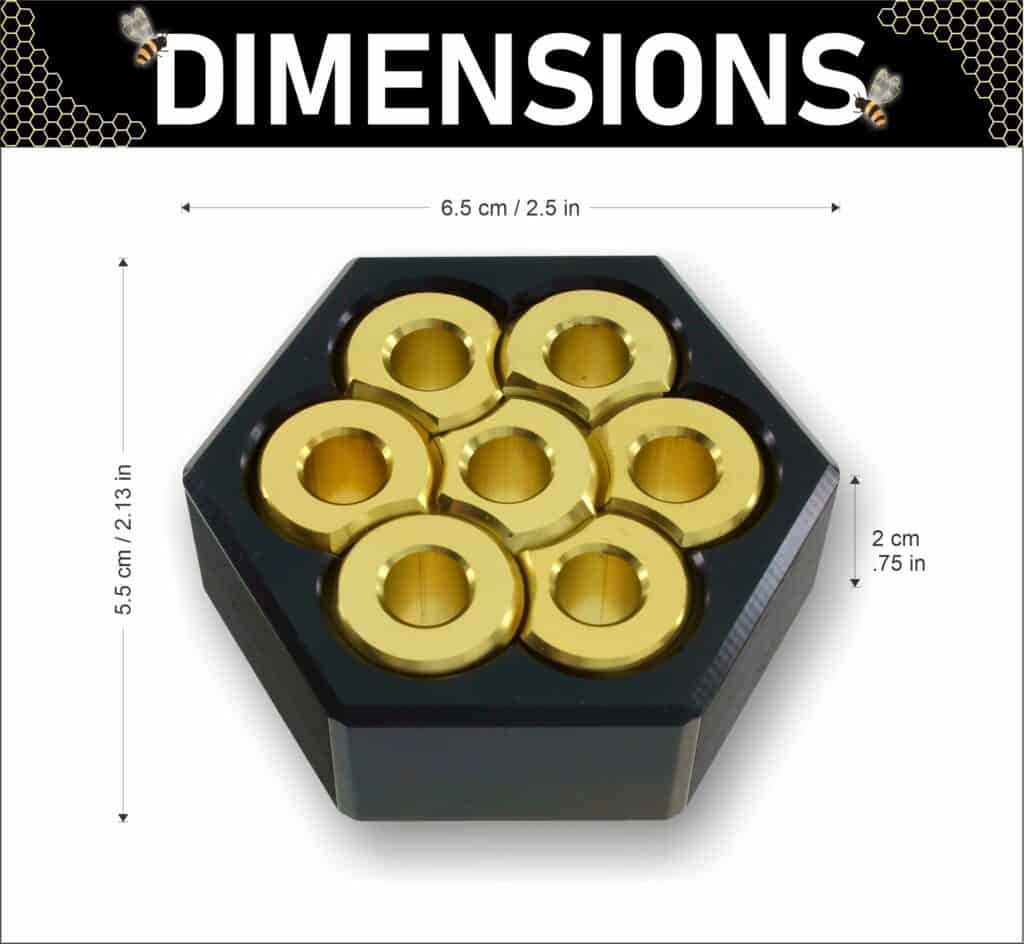 Image from Puzzle Master's Latest Marvel: The Honeycomb Brain Teaser
