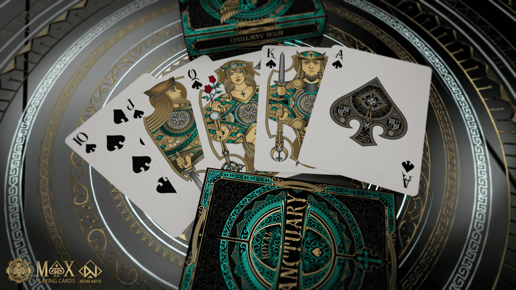 Image from Discover the Mystique of ROYAL SANCTUARY Playing Cards