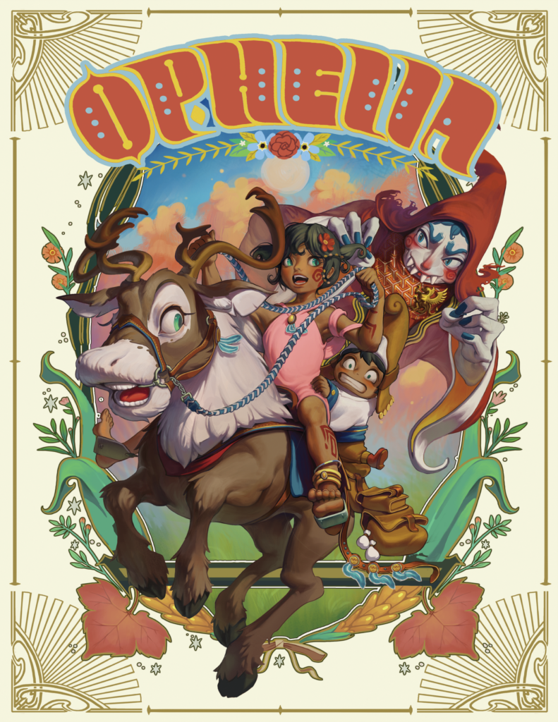 Image from Explore the Magic of Ophelia the Demigod Girl: A Fantasy Tale with Global Artwork