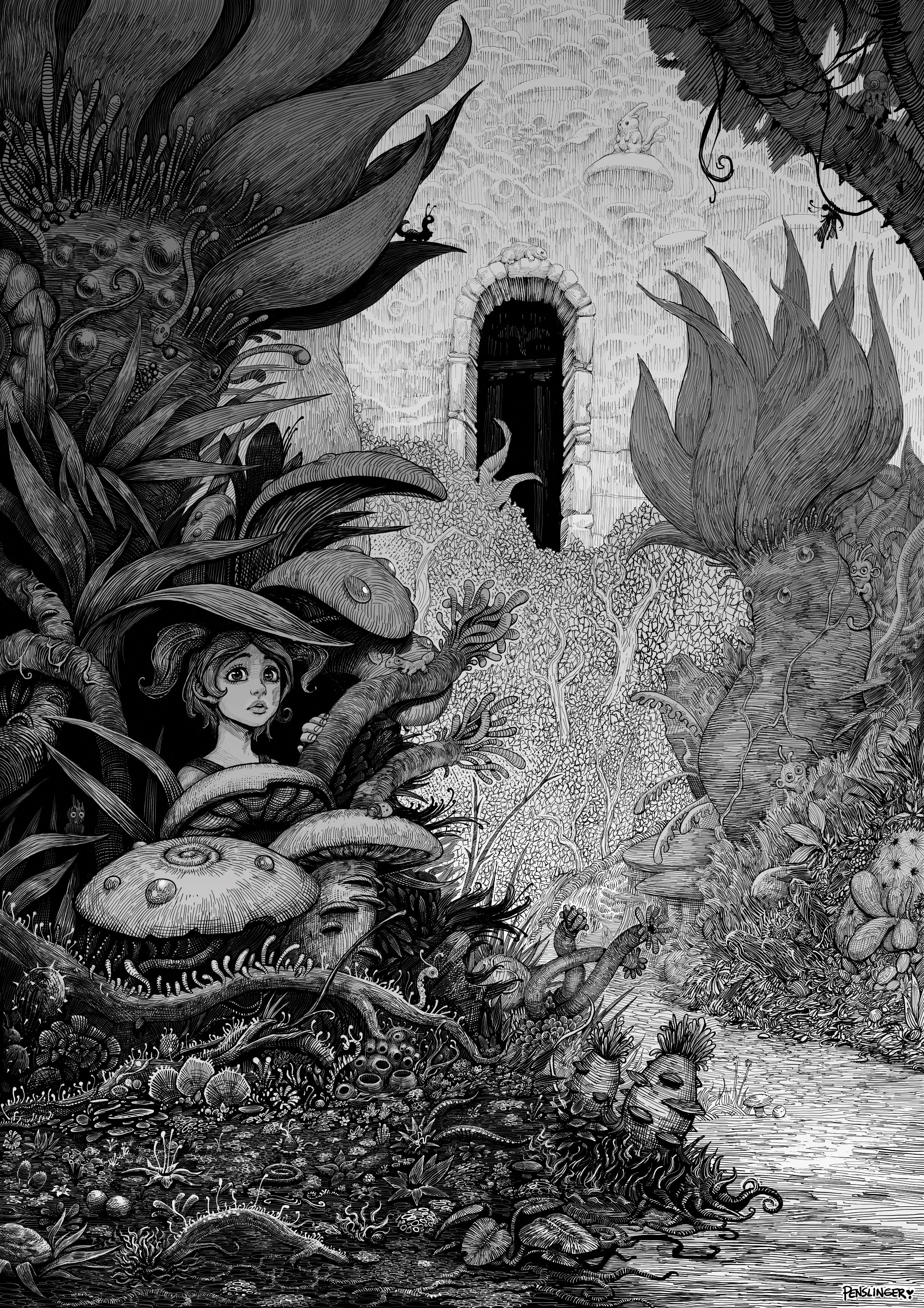 Image from Explore the Magic of Ophelia the Demigod Girl: A Fantasy Tale with Global Artwork