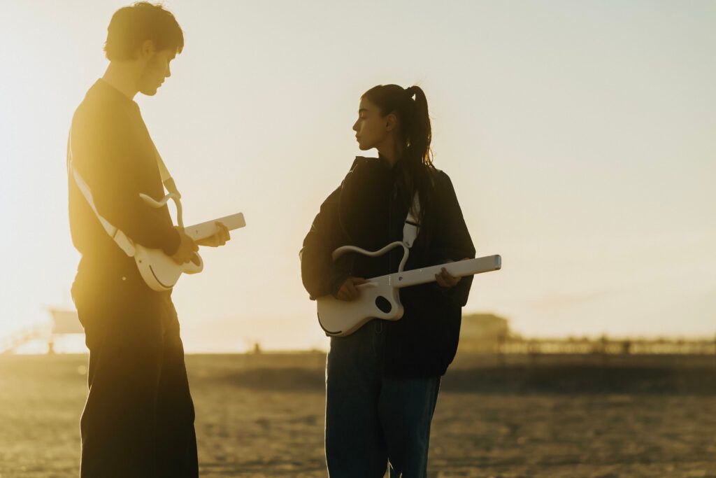 Image from Experience Musical Freedom with the LAVA GENIE Guitar