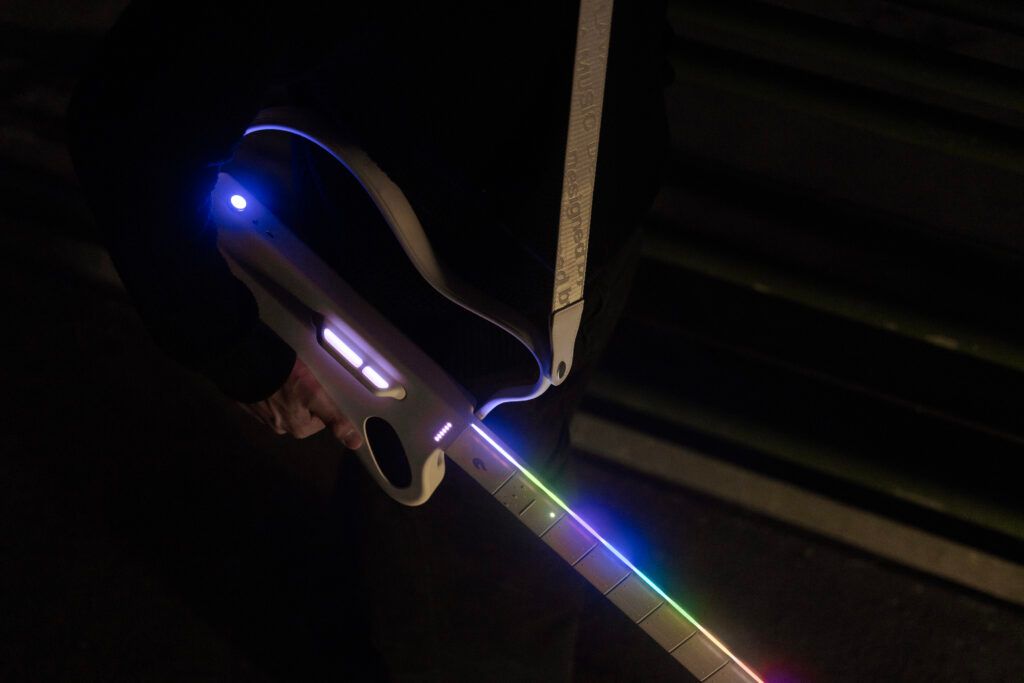 Image from Experience Musical Freedom with the LAVA GENIE Guitar